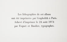 Charger l'image dans la galerie, L’alphabet, Album de vingt-deux lithographies originales.