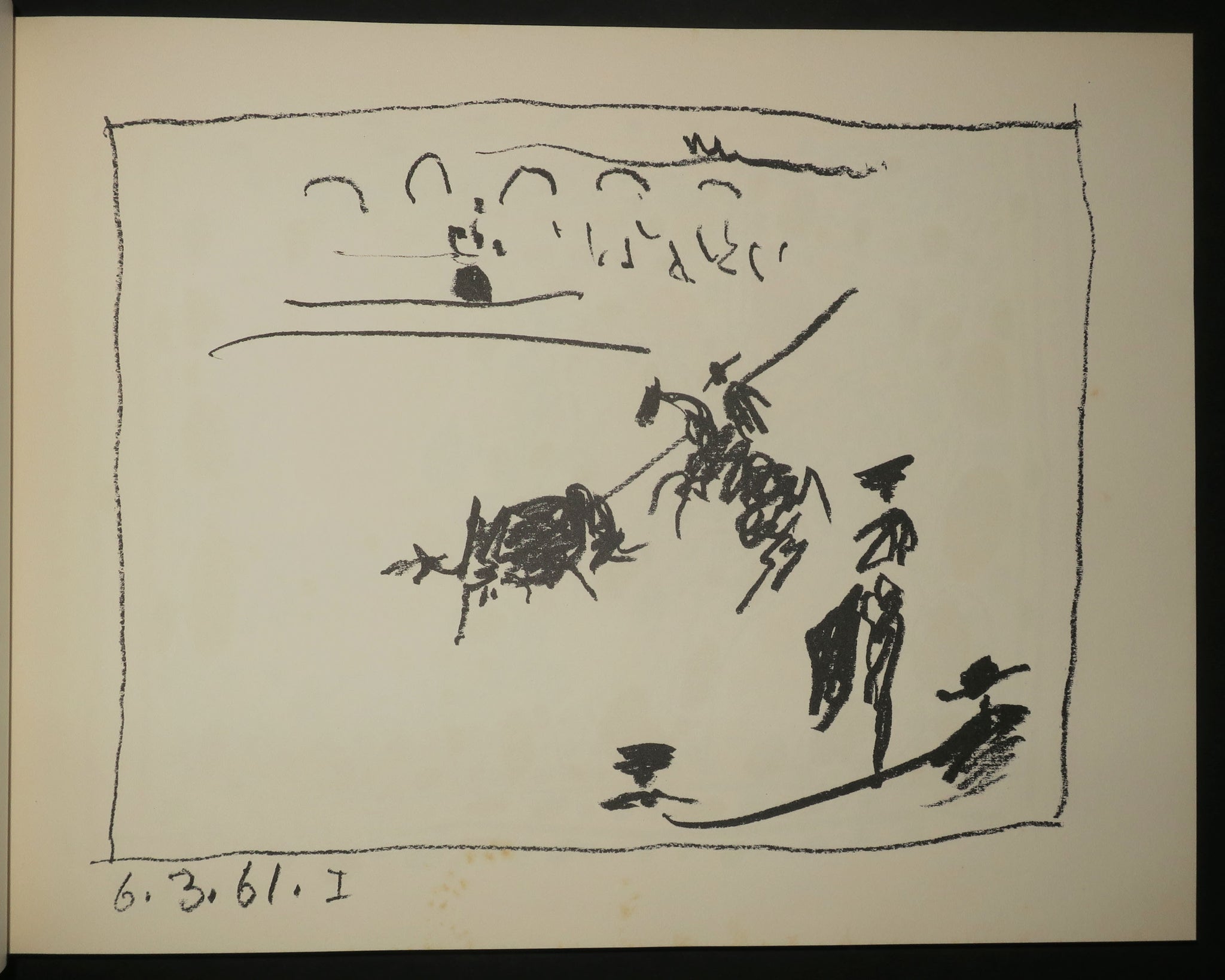 Picasso : Toreros, 1961.
