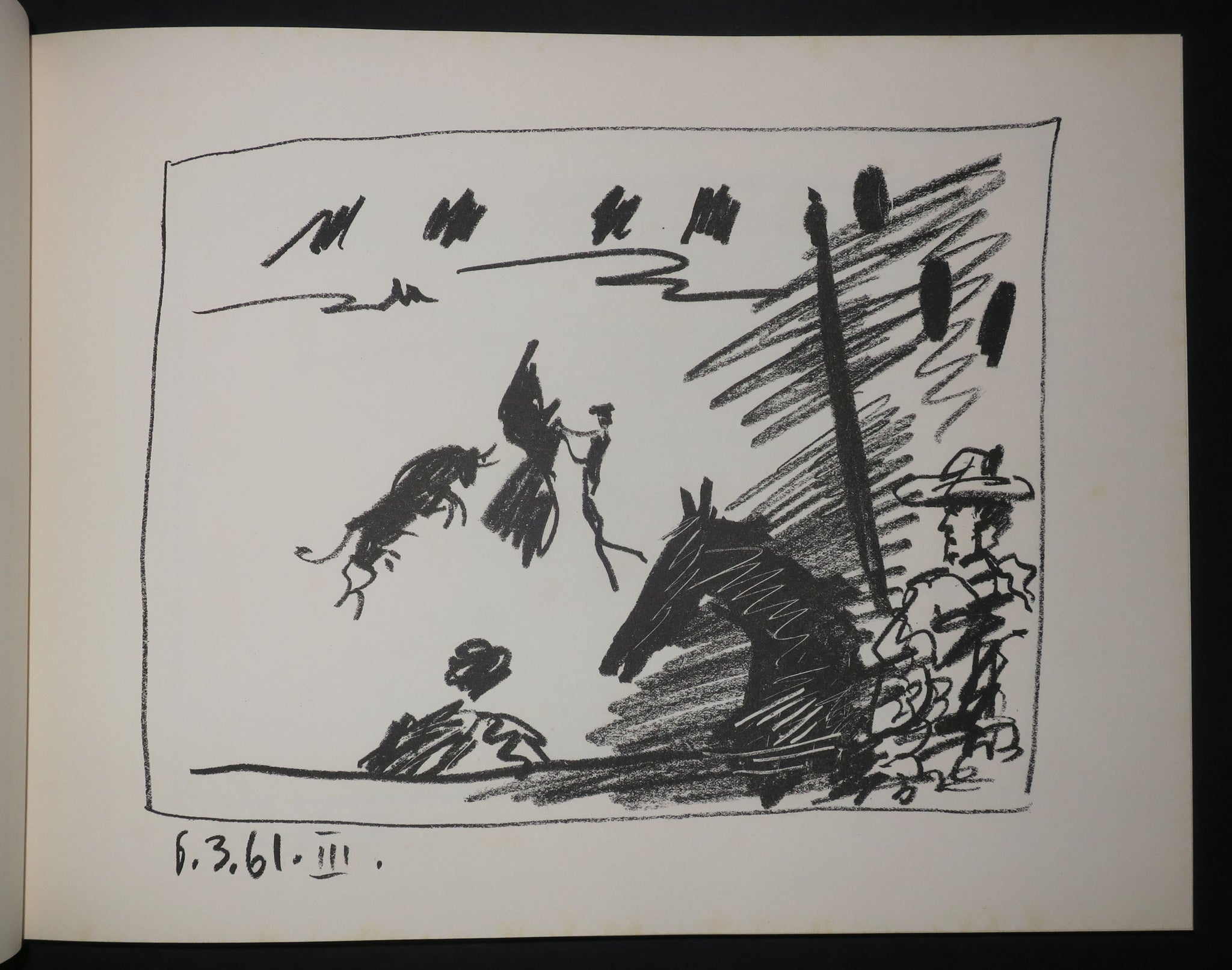 Picasso : Toreros, 1961.