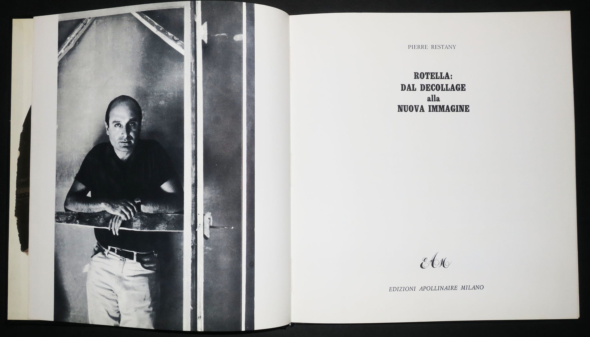 Rotella : Dal décollage alla Nuova Immagine. Pierre RESTANY.