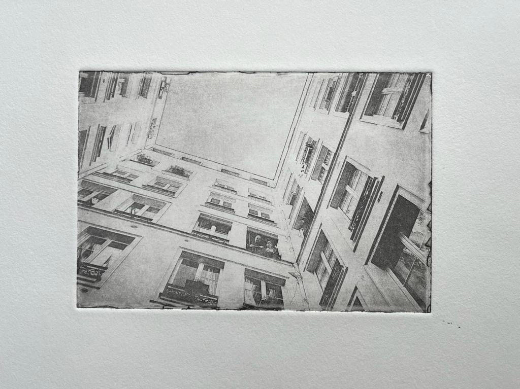 Rue Saint Lazare, dimanche 12 avril 2020.