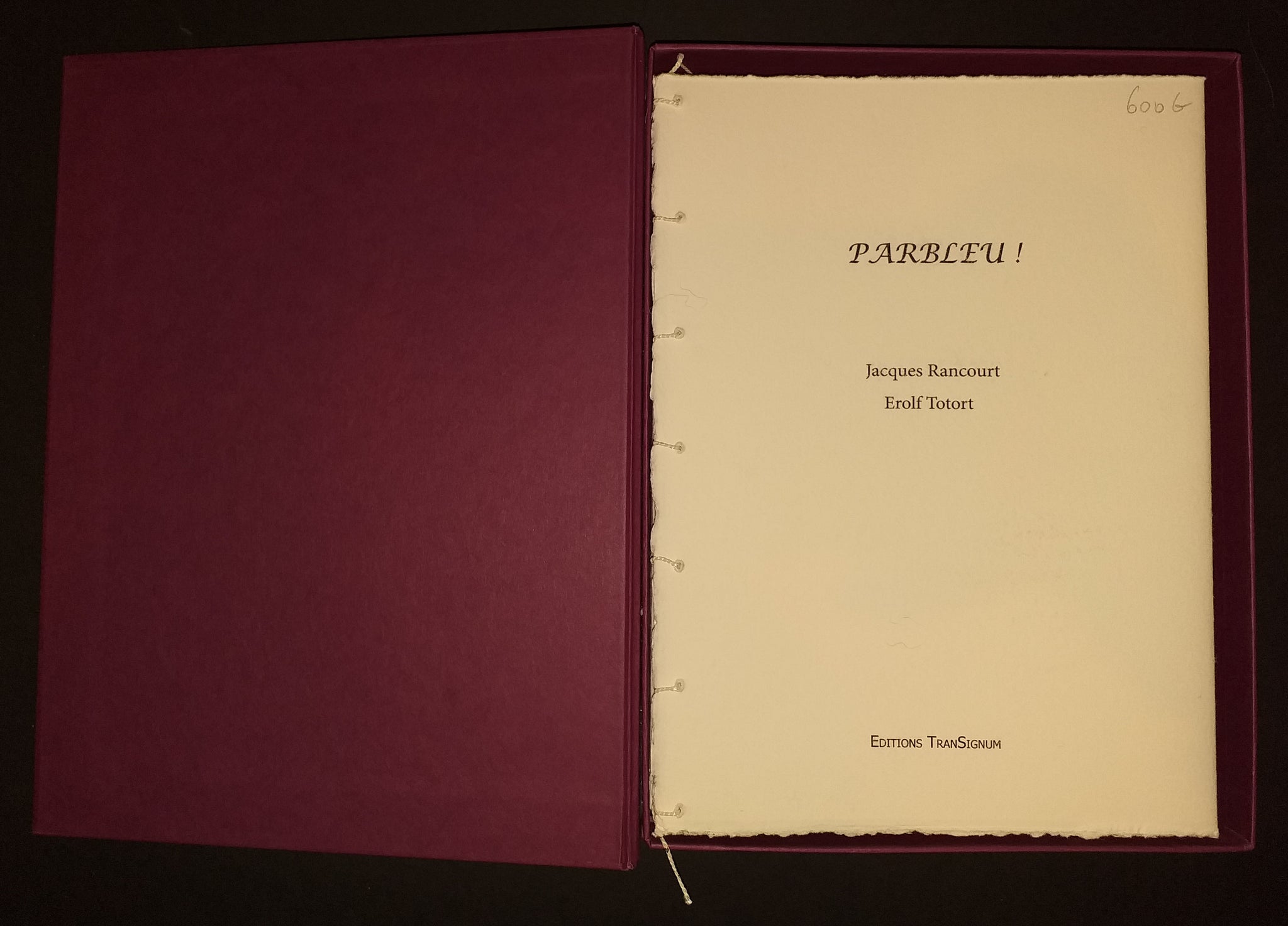 Parbleu ! 2008.