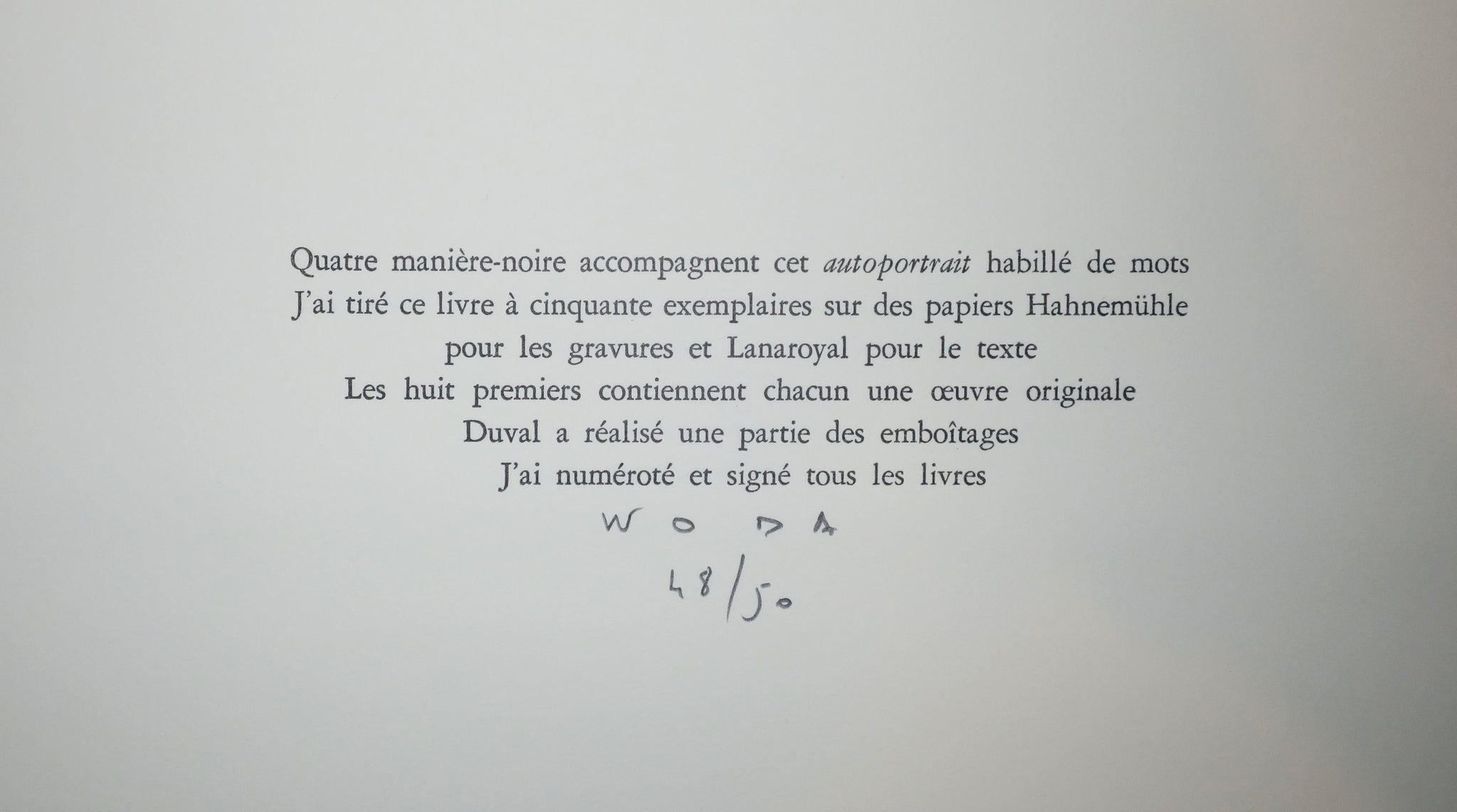 Autoportrait, 1999.