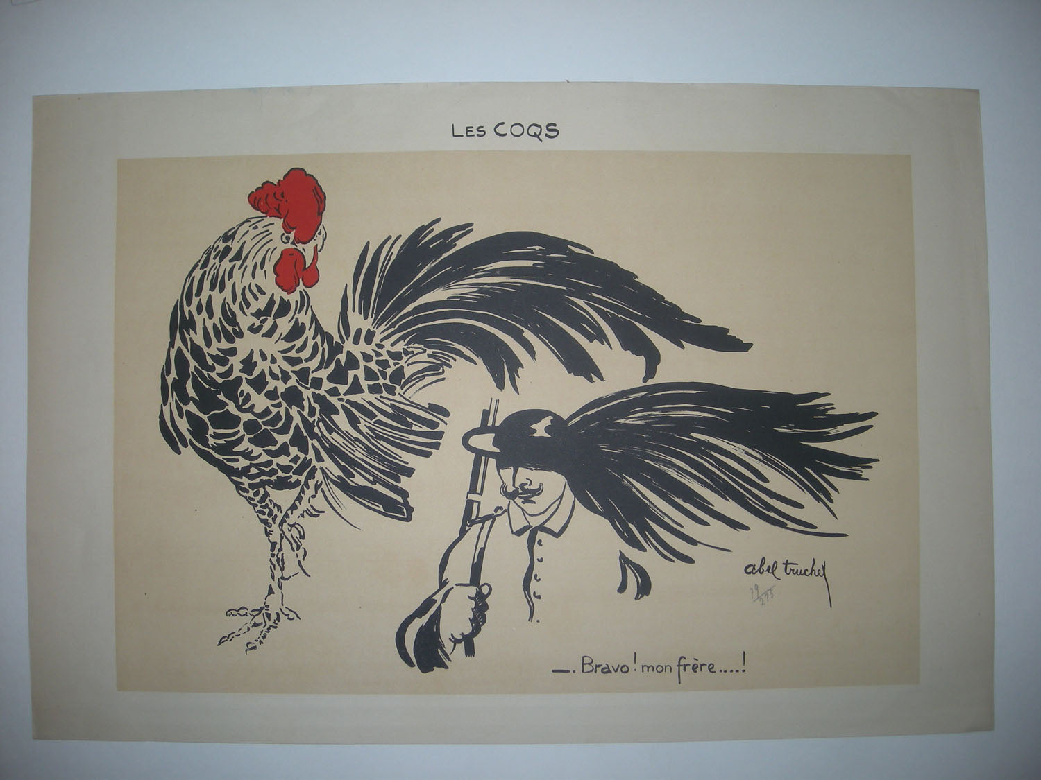 Les Coqs, Bravo! Mon frère…!