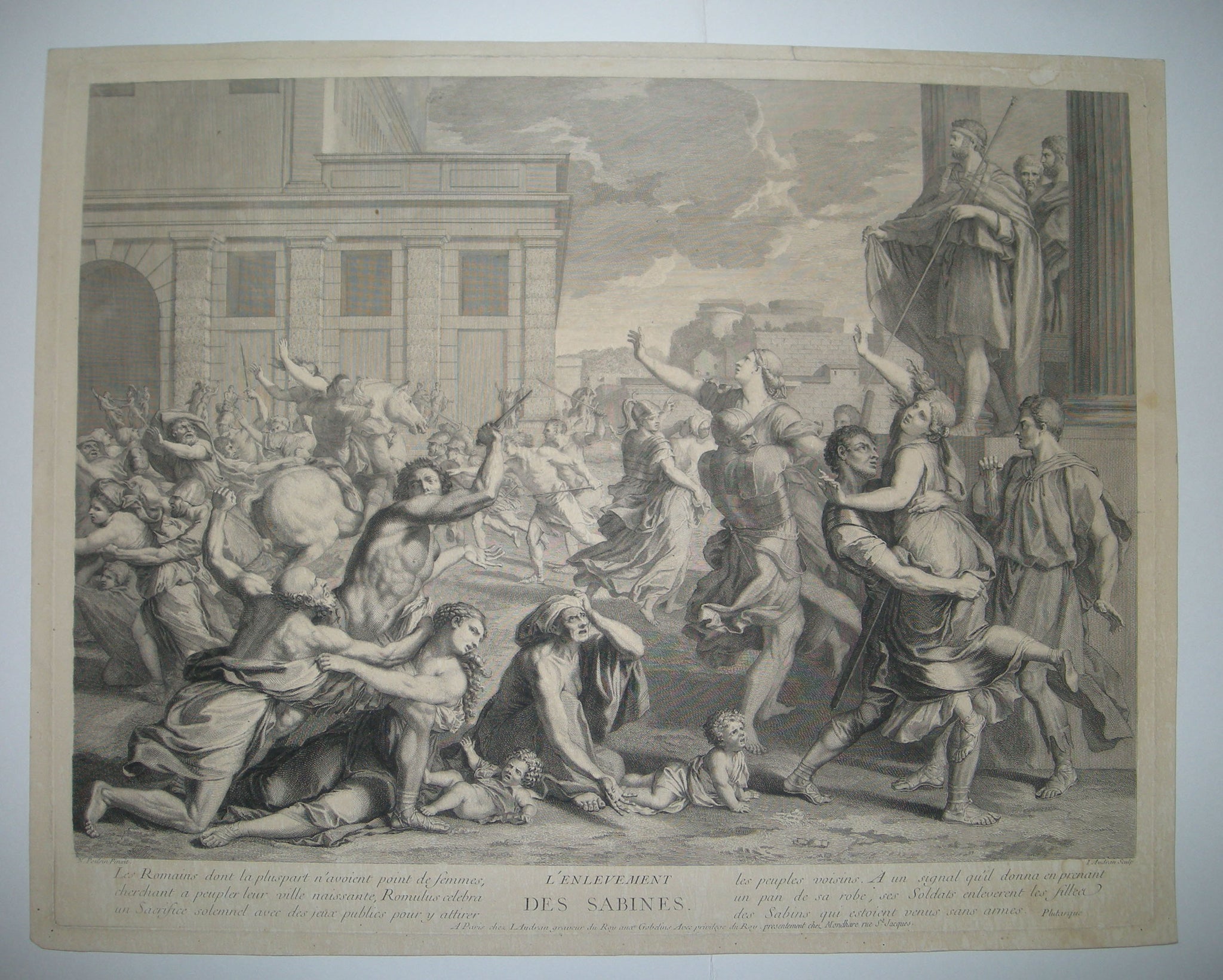 L'Enlèvement des Sabines.