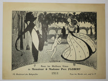 Charger l'image dans la galerie, Avec les Meilleurs Vœux de Monsieur et Madame Paul Flobert,