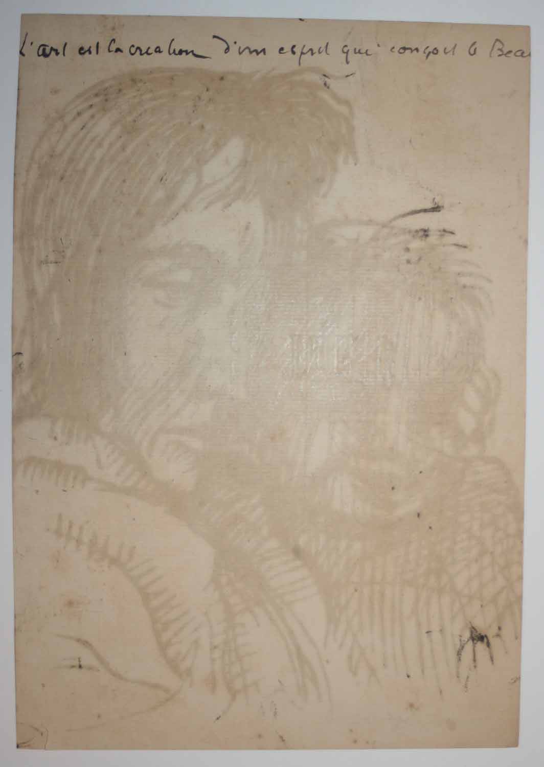 Mère et enfant. Vers