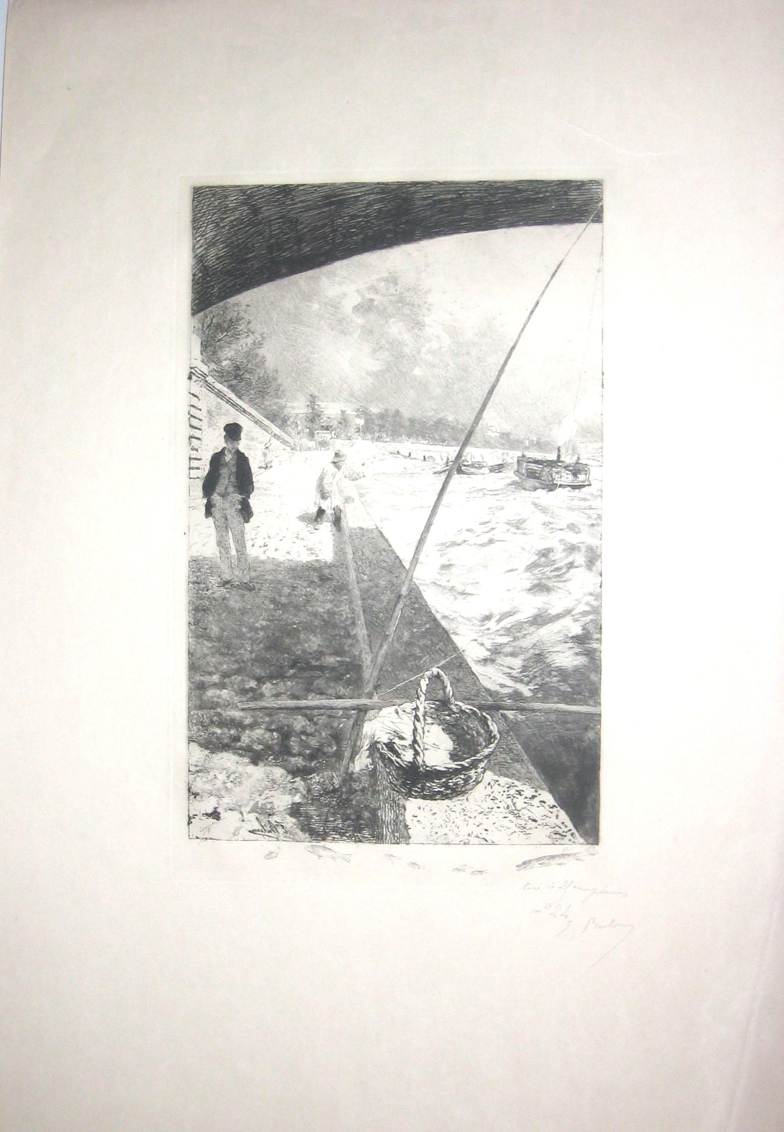 Les Pêcheurs à la ligne. c.