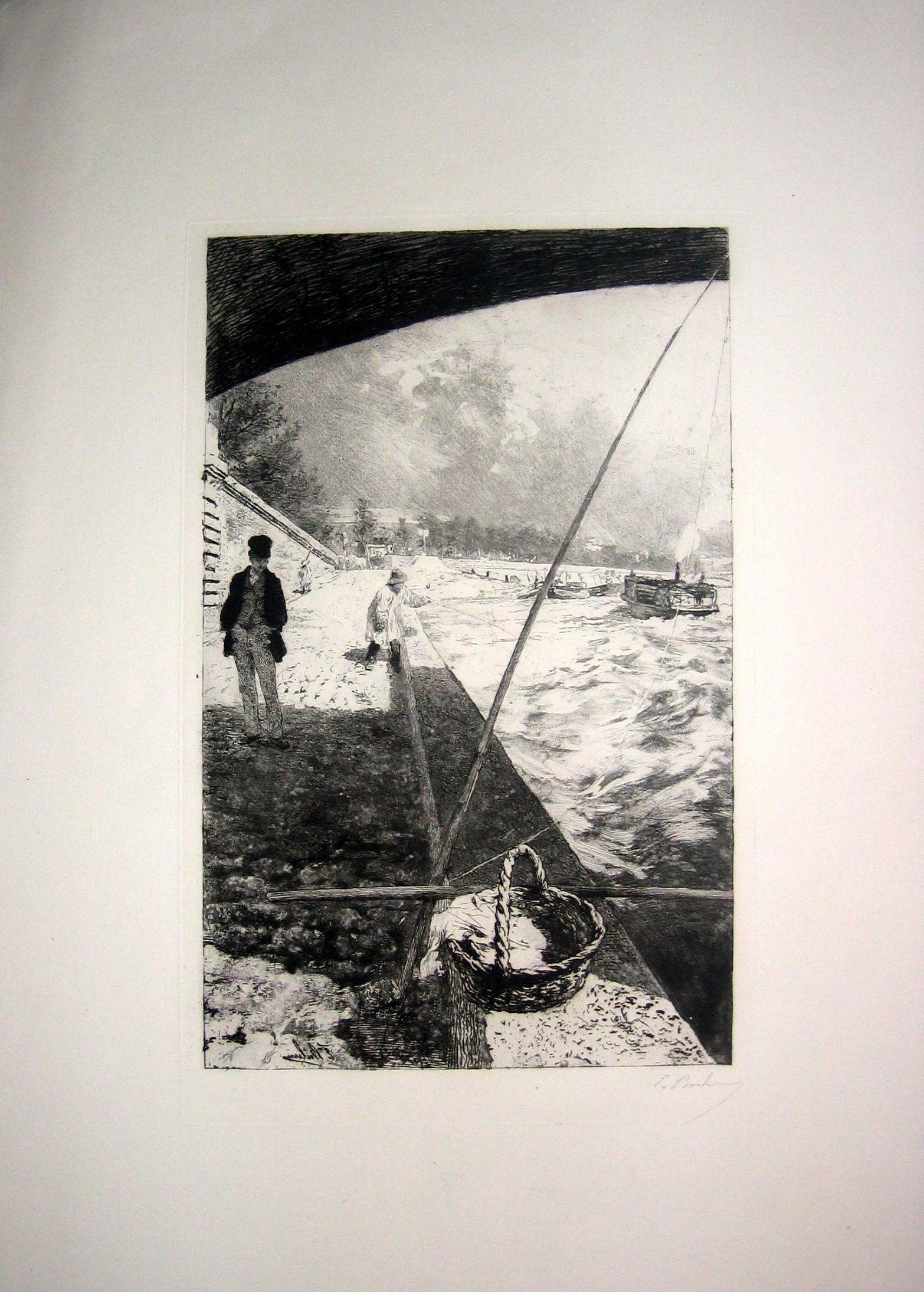 Les Pêcheurs à la ligne. c.