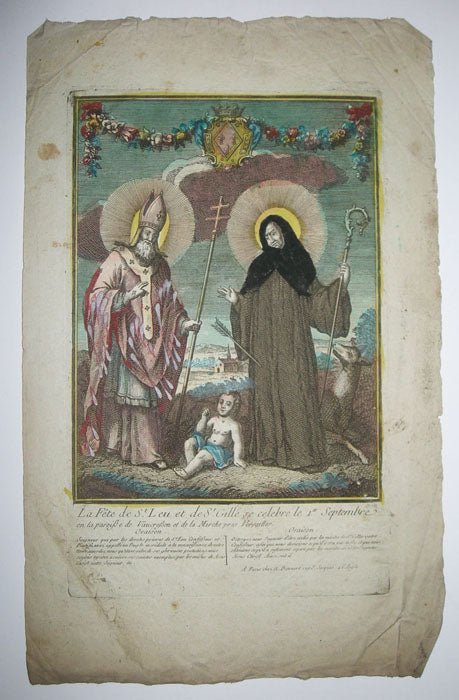 La Fête de St Leu et de St Gilles se célèbre le 1er septembre en la Paroisse de Vaucresson et de la Marche près Versailles.