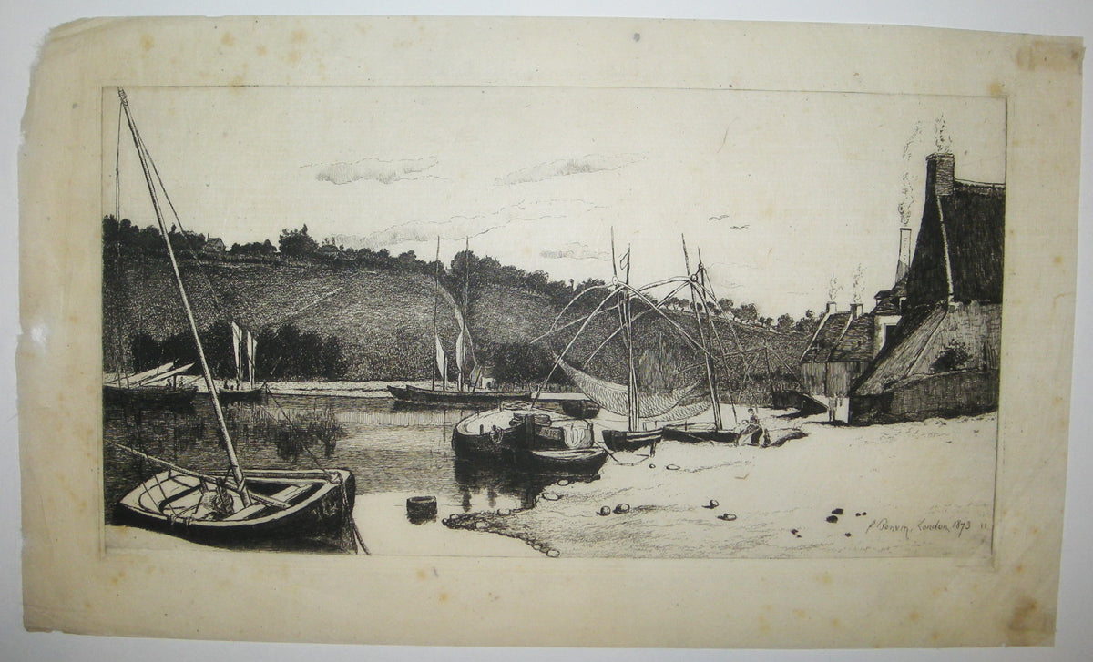 Bords de la Rance, près de Dinan.