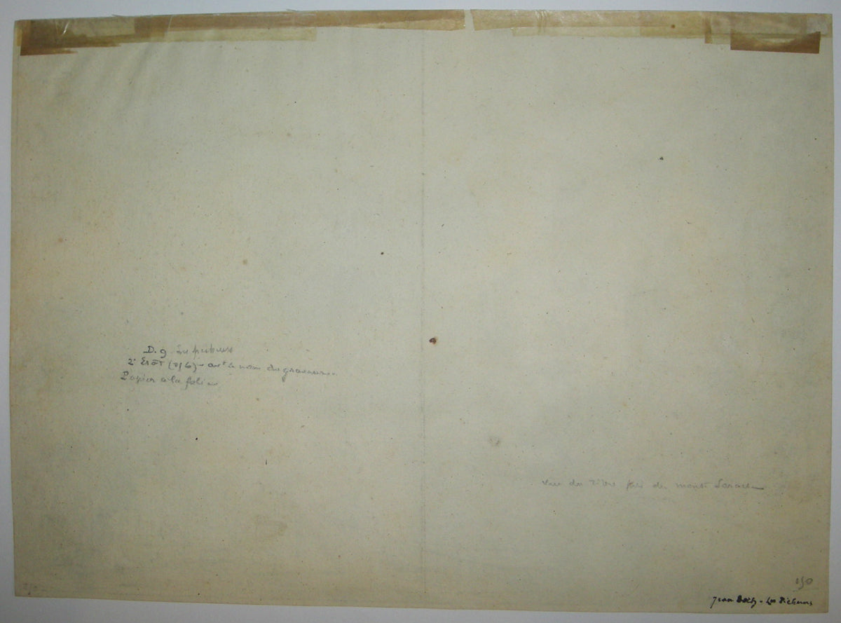 Les Pêcheurs (Vue du Tibre près de Monte Soracte).