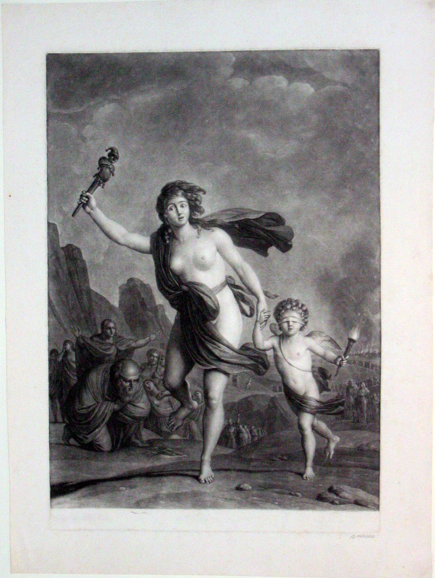 L'Amour conduit par la Folie.