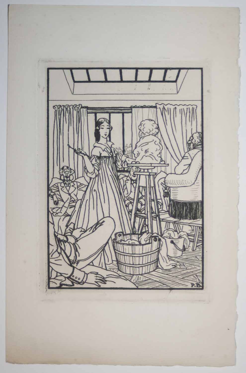 L'atelier de Marie Bagration.