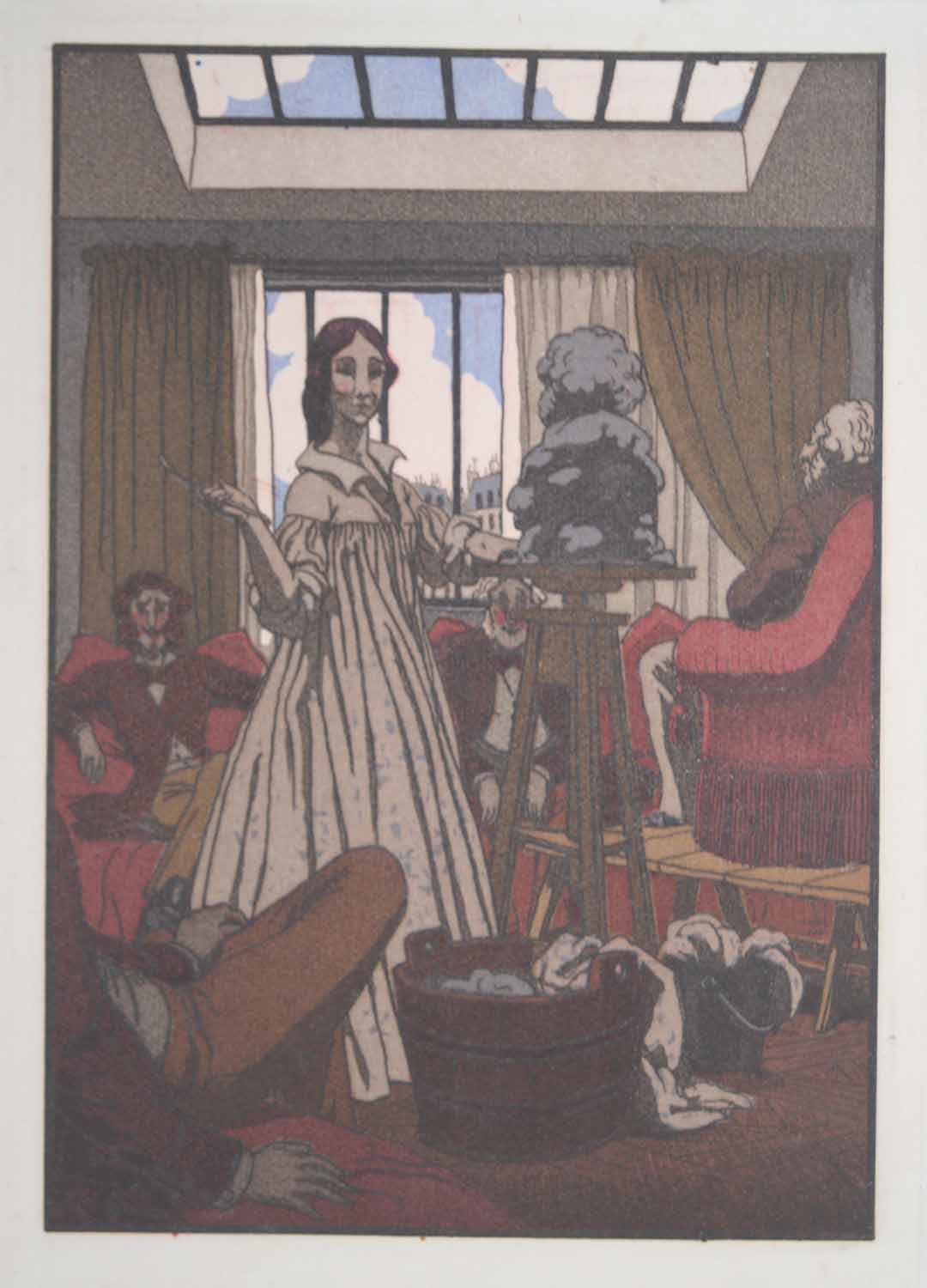 L'atelier de Marie Bagration.