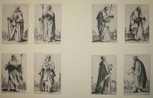 Charger l'image dans la galerie, Les Grands Apôtres debout, représentant le Sauveur, la bienheureuse Marie et les Saints Apôtres.
