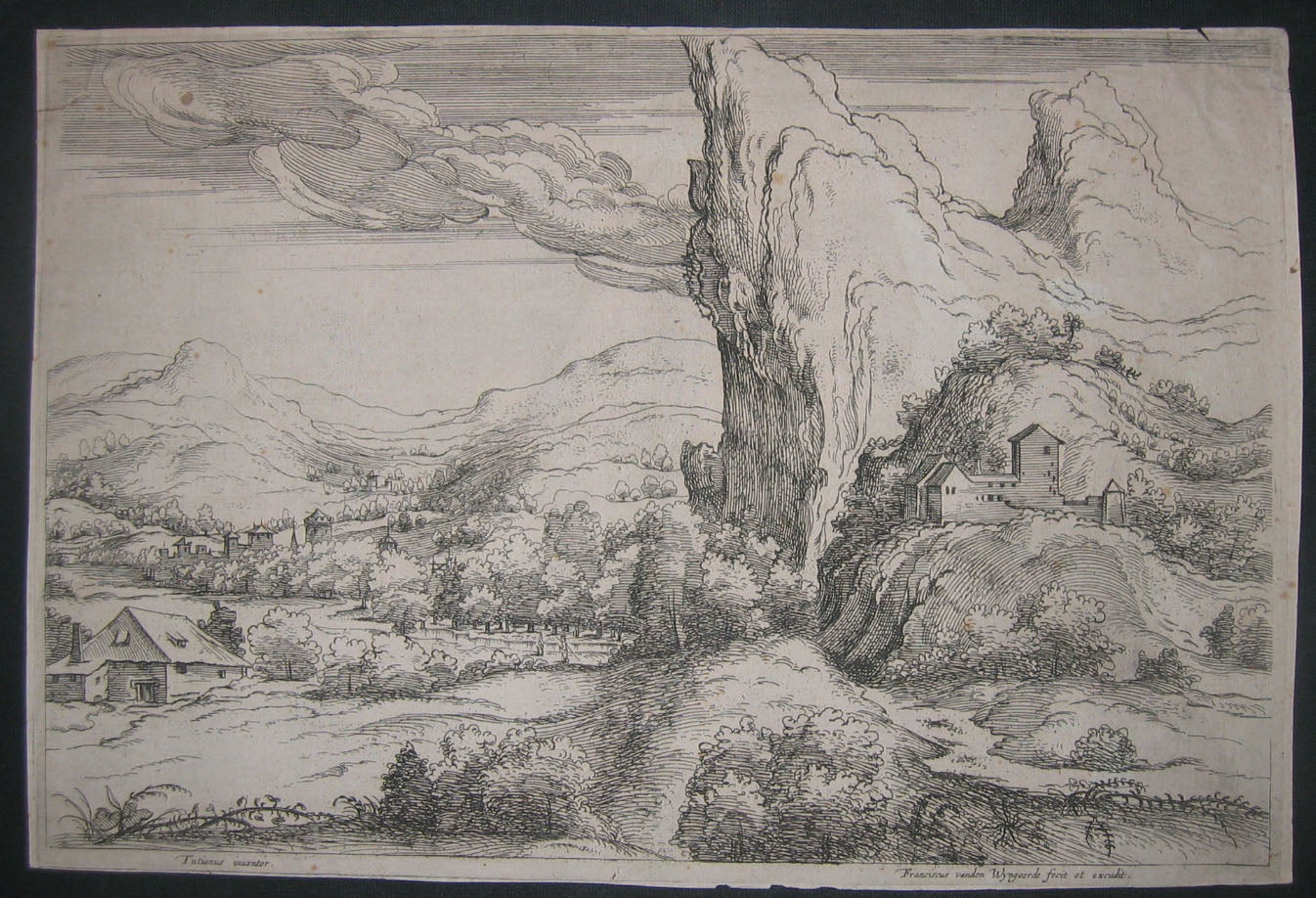 Paysage montagneux.
