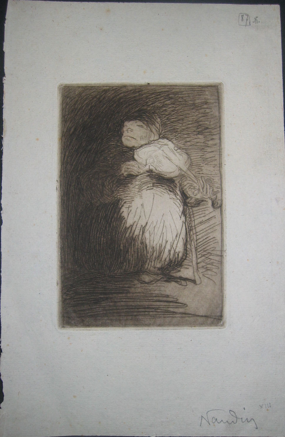 Au violon.