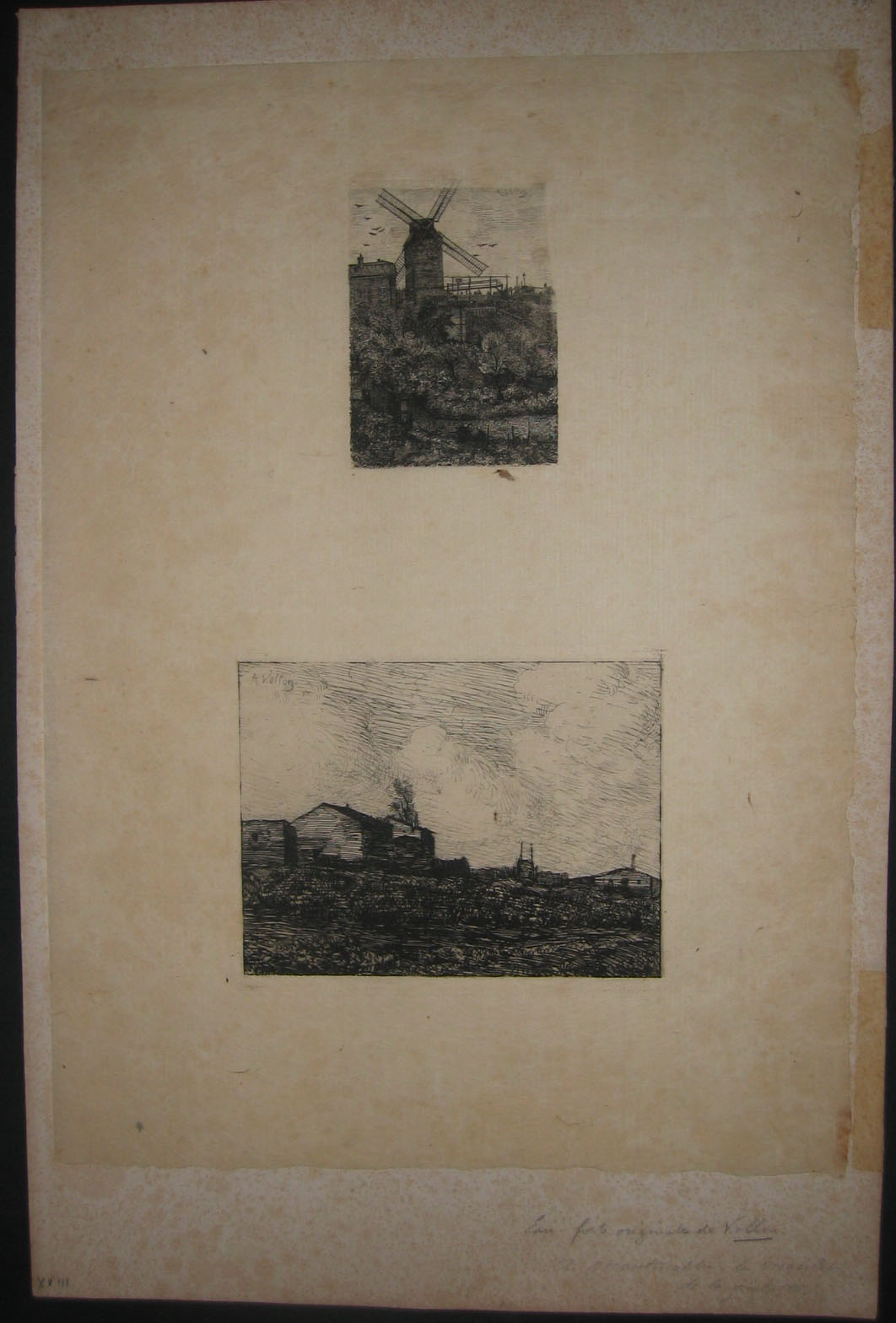 A Montmartre & Le Moulin de la Galette.
