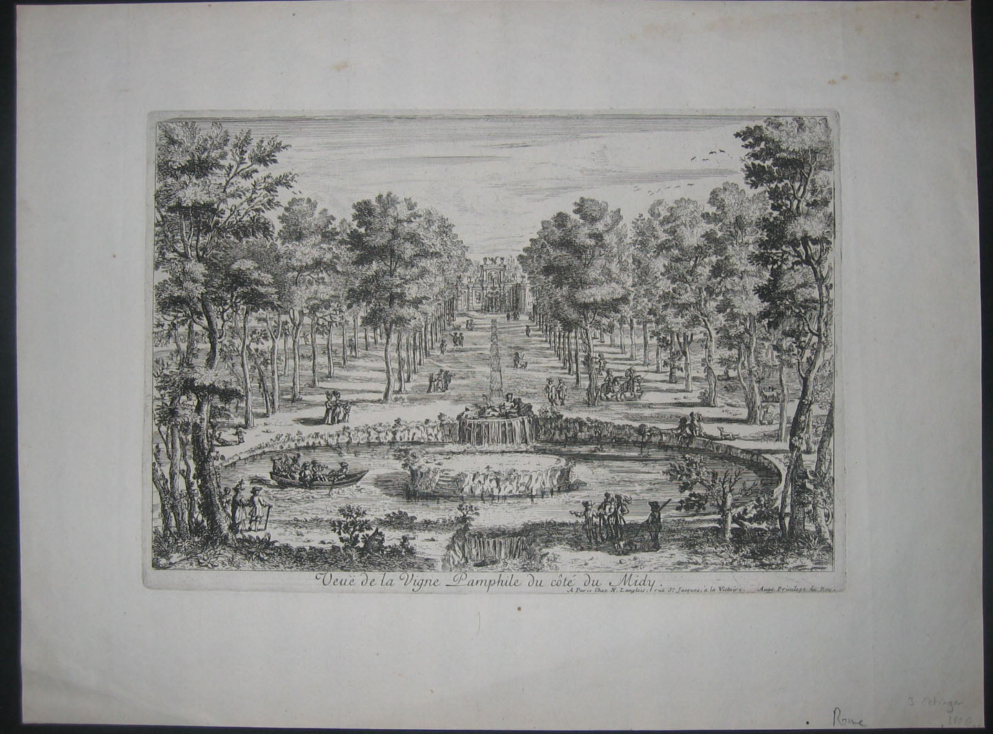 Vue de la Vigne pamphile du côté du Midy.