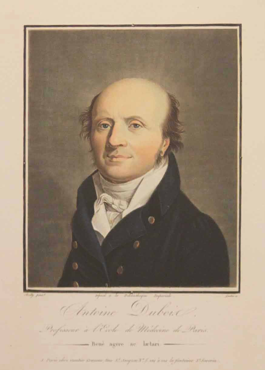 Portrait d'Antoine Dubois, Professeur à l'Ecole de Médecine de Paris.