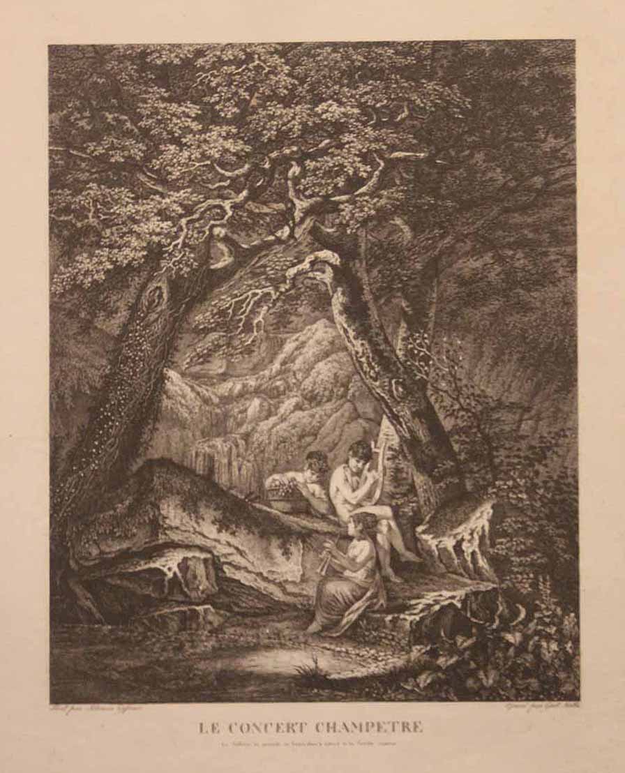 Le concert champêtre.
