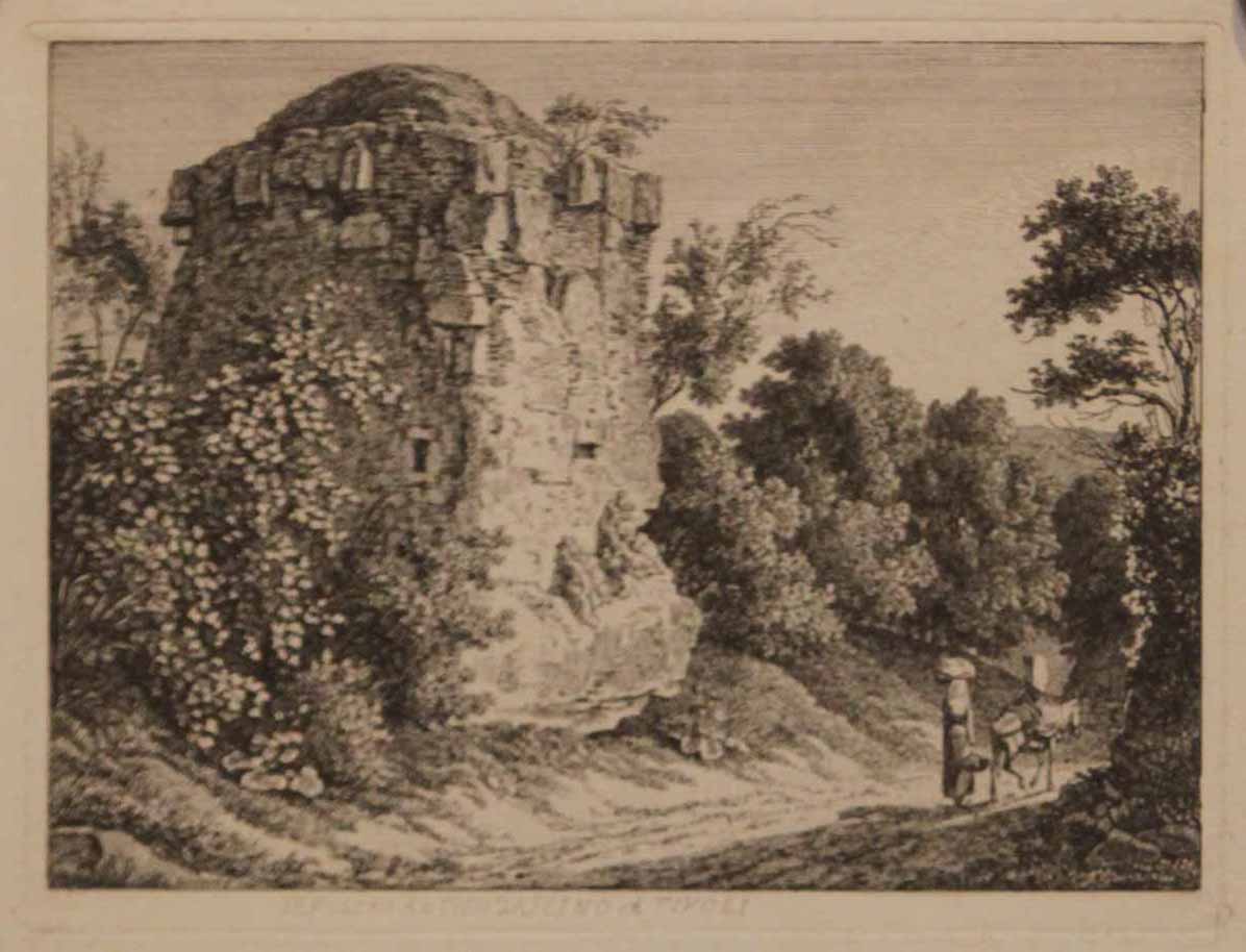 Sepolcro antico vicino a Tivoli.