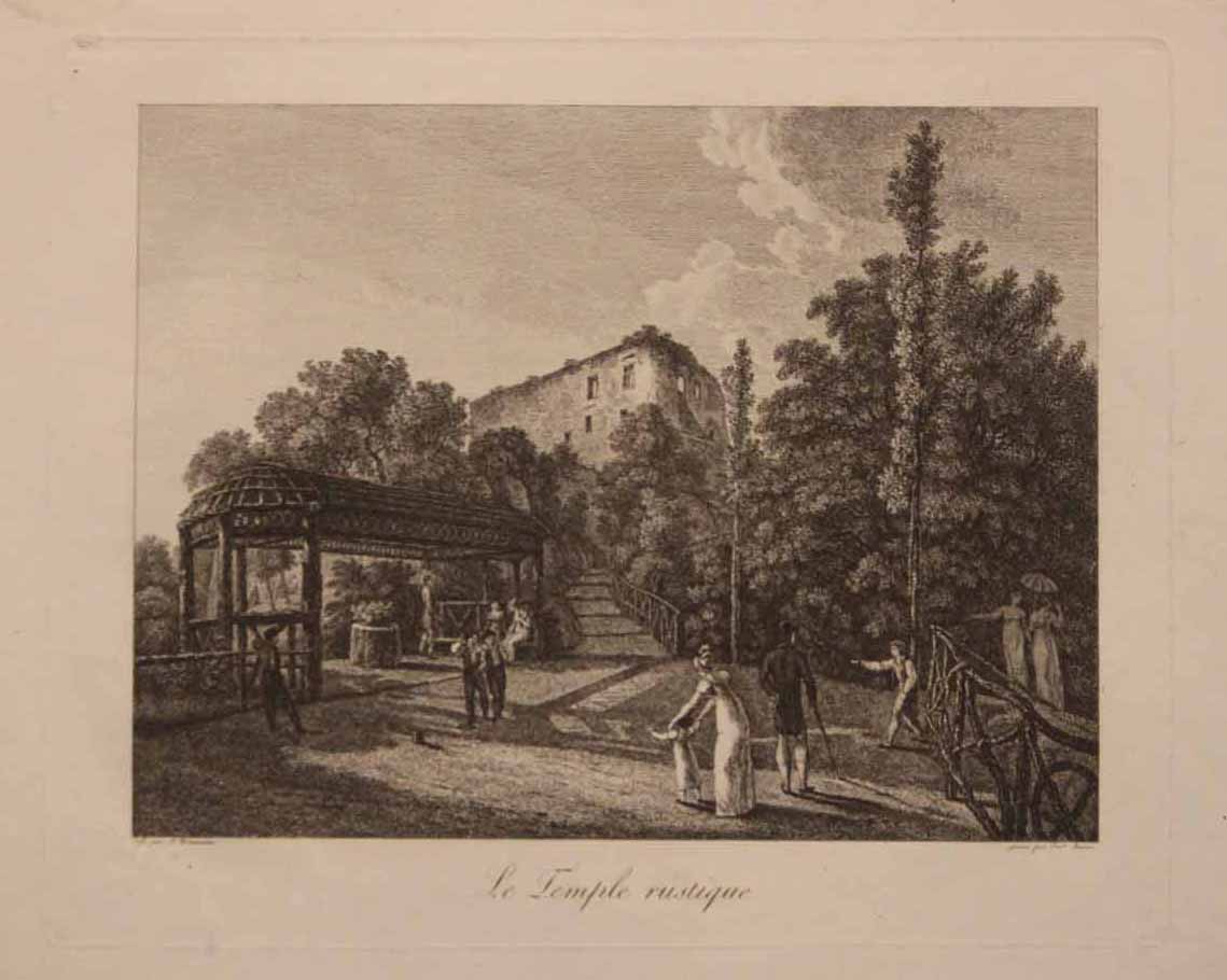 Le Temple rustique.