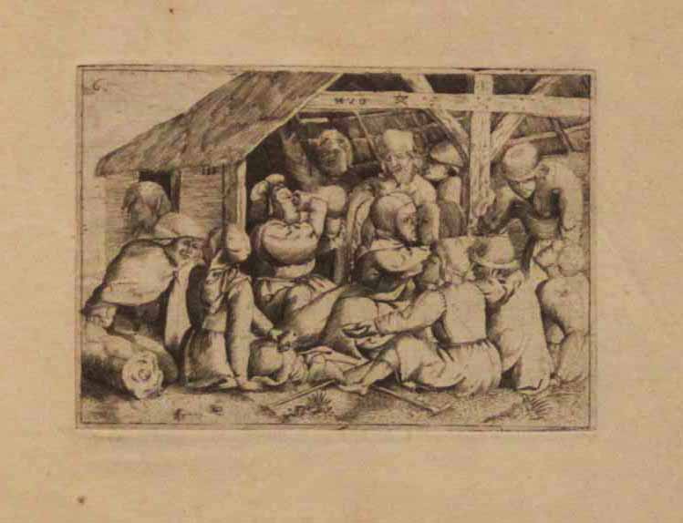 Scènes de mendiants.