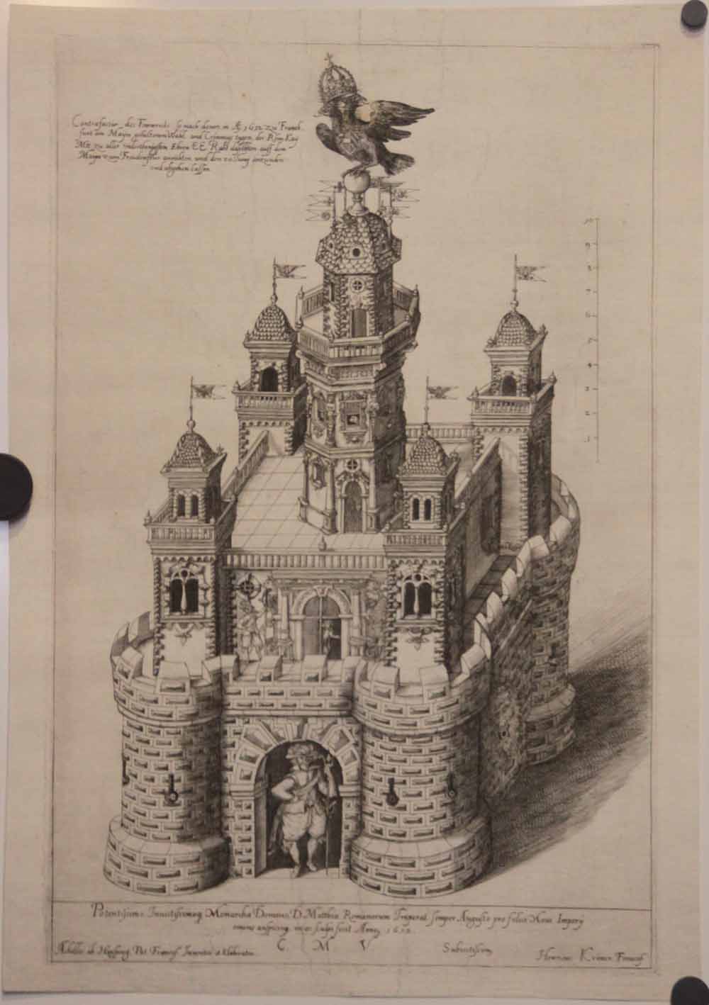 Contrafactur des feurwercks so nach denen in A°,1612