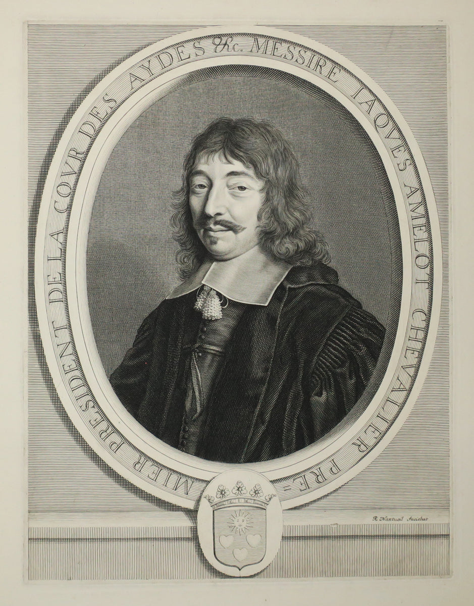 Portrait de Jacques Amelot, Premier Président de la Cour des Aides.