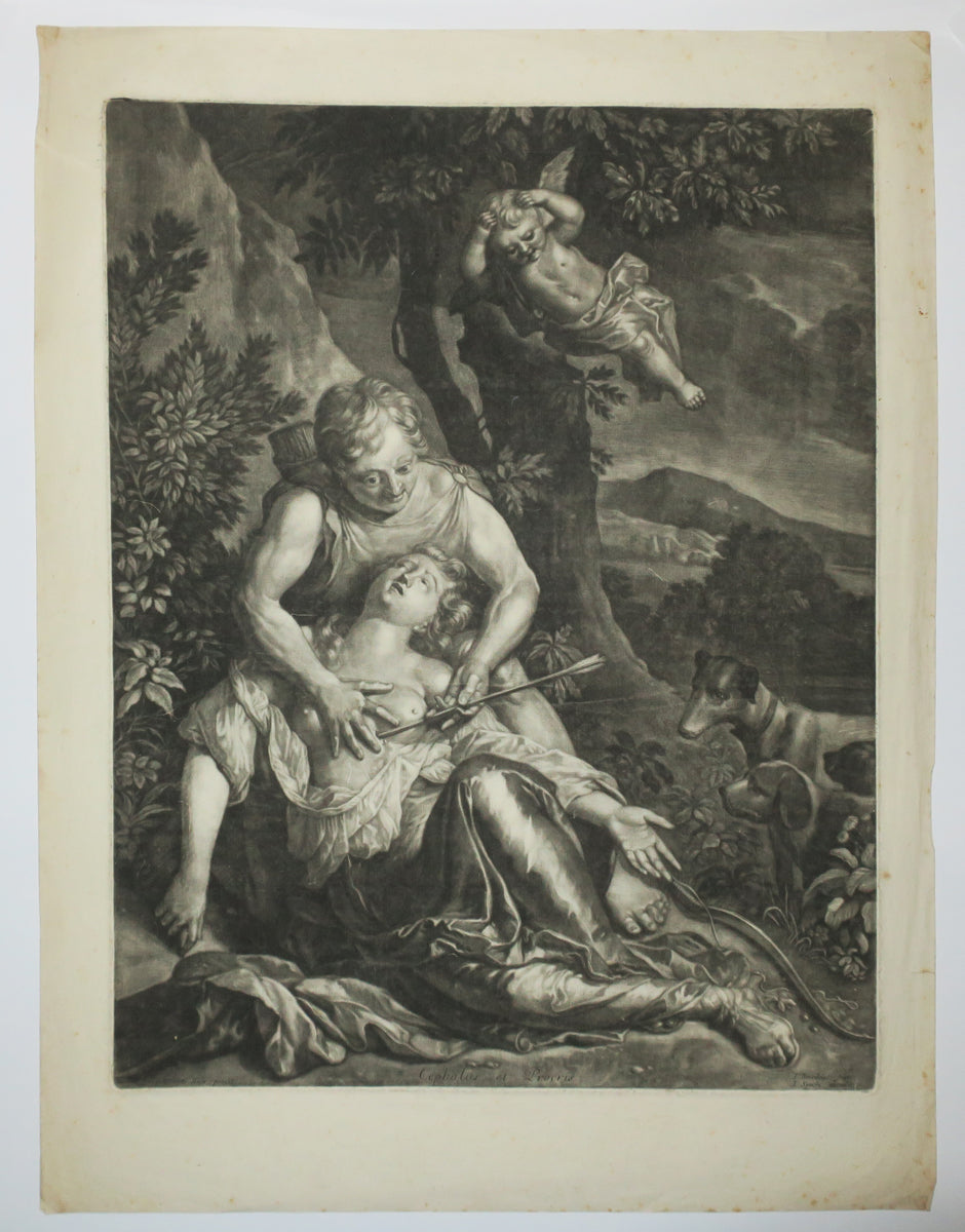 Cephalus et Procris.