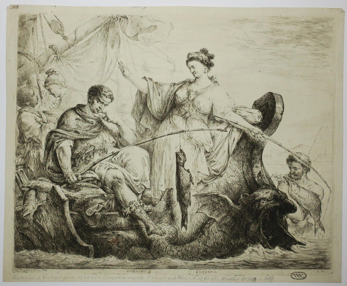 La pêche d'Antoine et Cléopâtre.