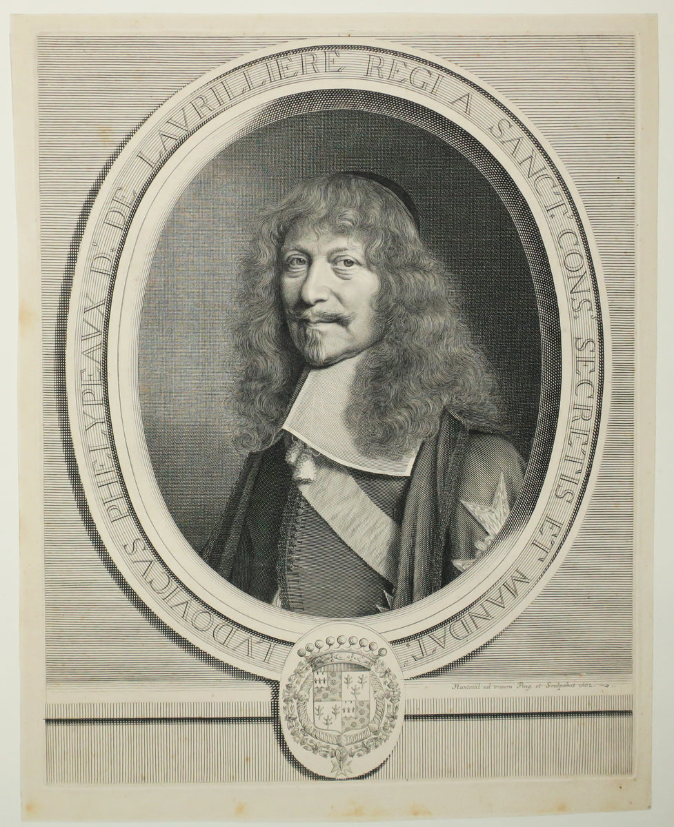 Portrait de Louis Phelypeaux de La Vrillière, Secrétaire d'Etat.