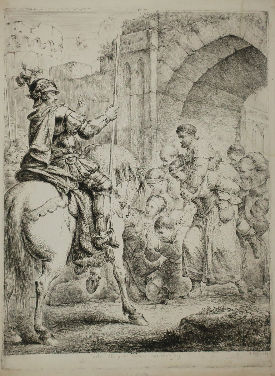 Les femmes de Weinsberg.