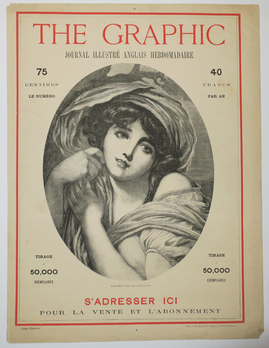 Affiche d'Intérieur: The Graphic, Journal Illustré anglais hebdomadaire.