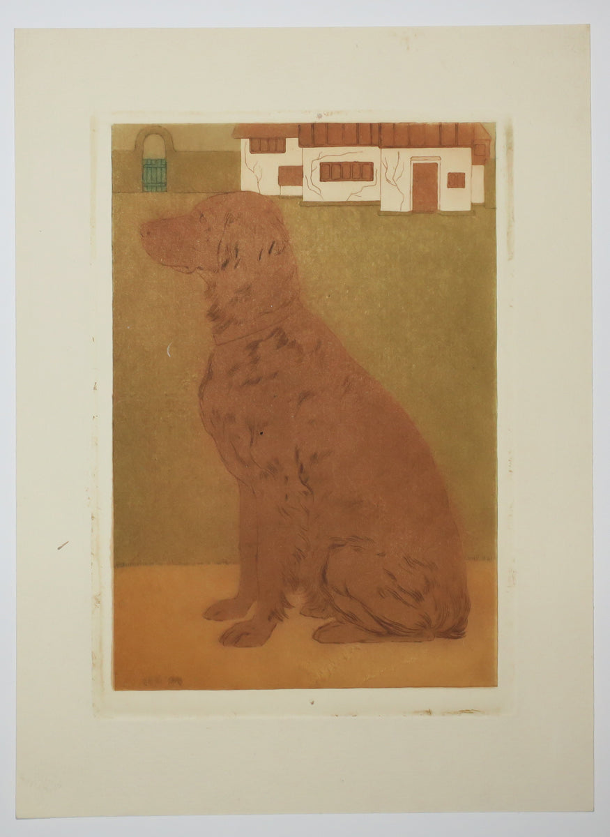 Le Chien de chasse.