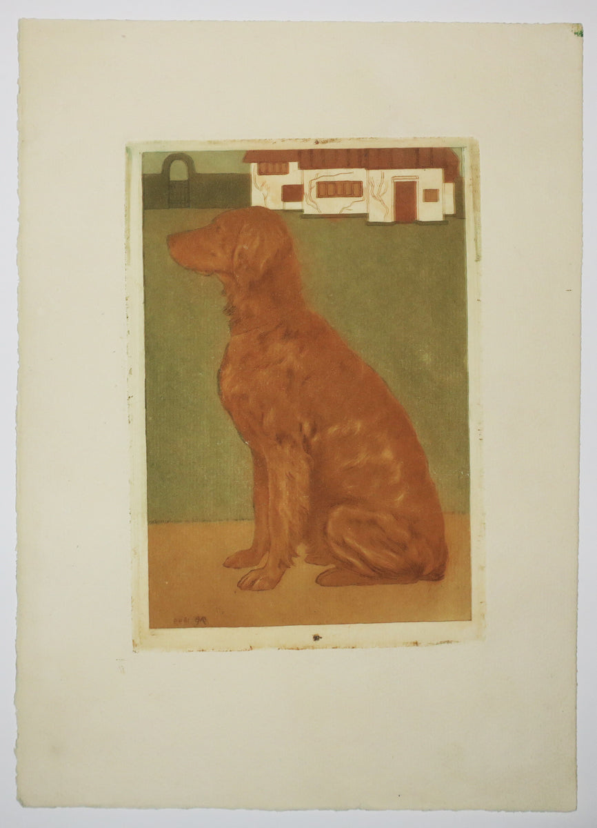 Le Chien de chasse.