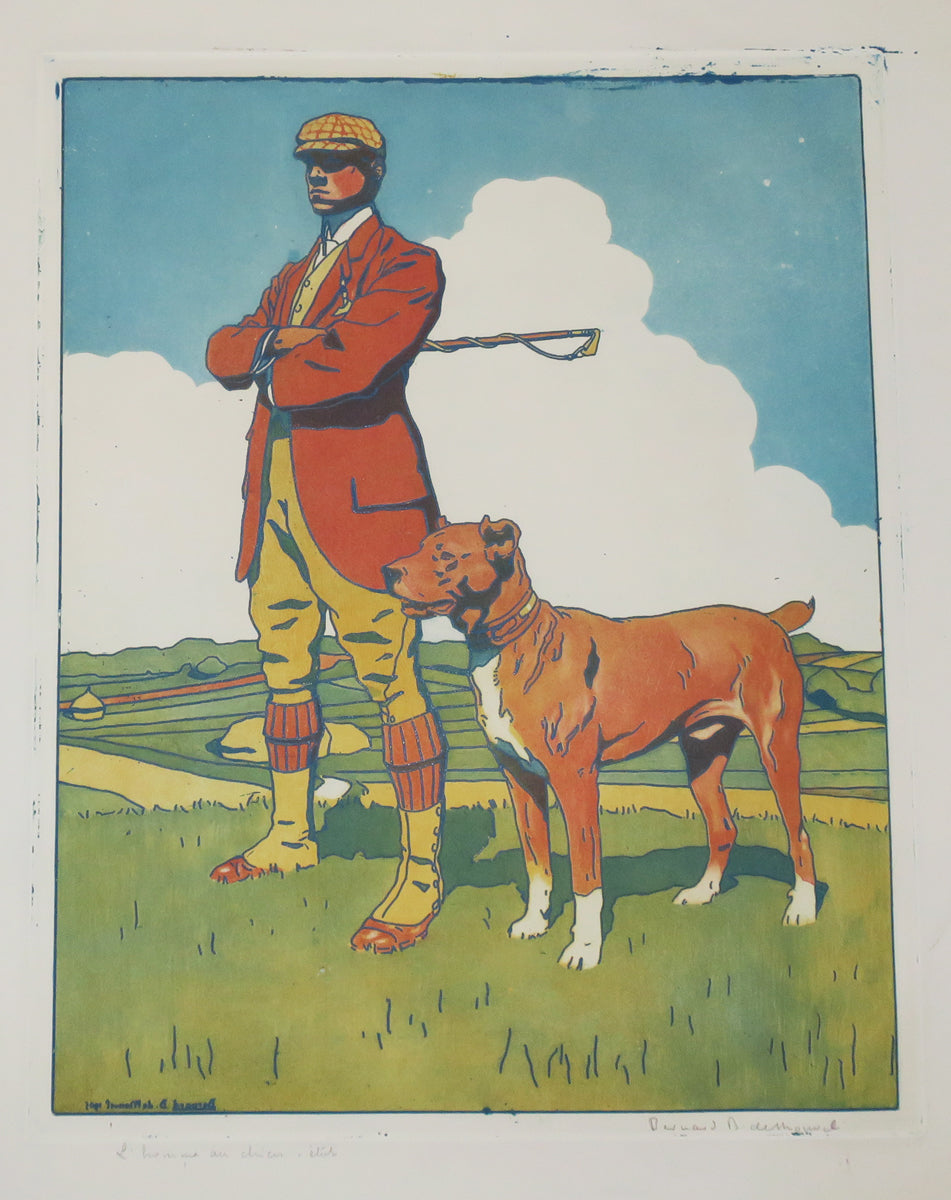 L'Homme au chien ou (ou Roger au Molosse).