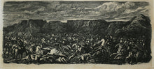 Charger l'image dans la galerie, Bataille dans une plaine rocheuse.