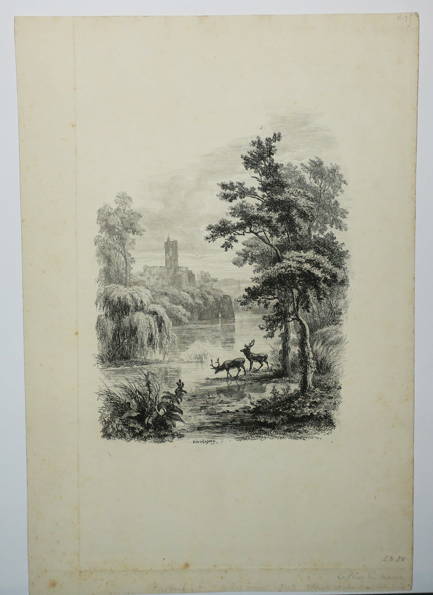 Combien j'ai douce souvenance (3ème planche) (La Tour du Maure).