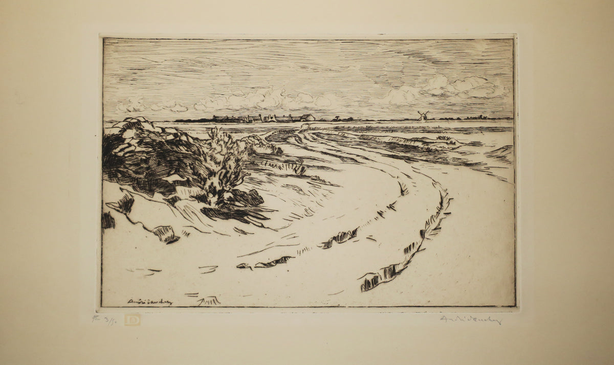 Chemin vers la plaine.