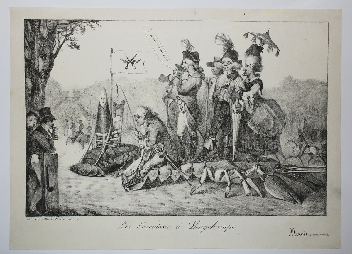 Les Ecrévisses à Longchamps.