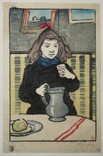 Charger l'image dans la galerie, On va goûter ou La petite fille au pot.