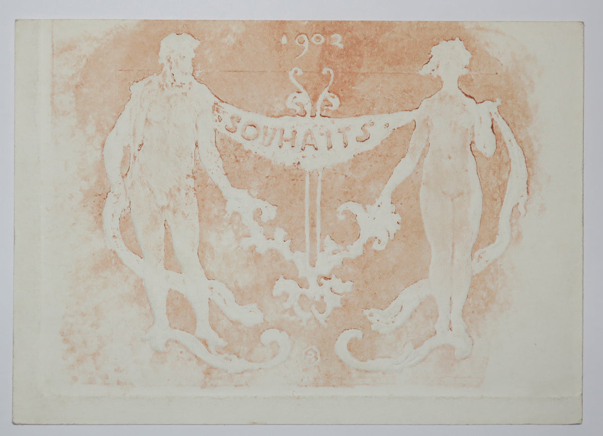 Carte de vœux pour 1902.