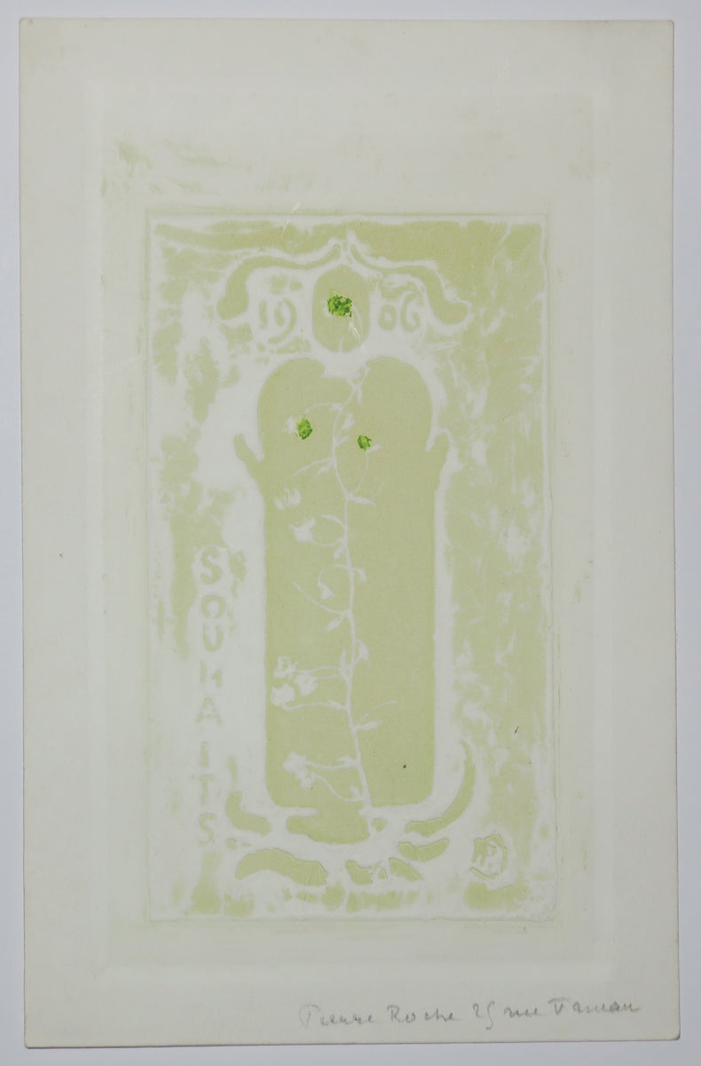 Carte de vœux pour 1906.