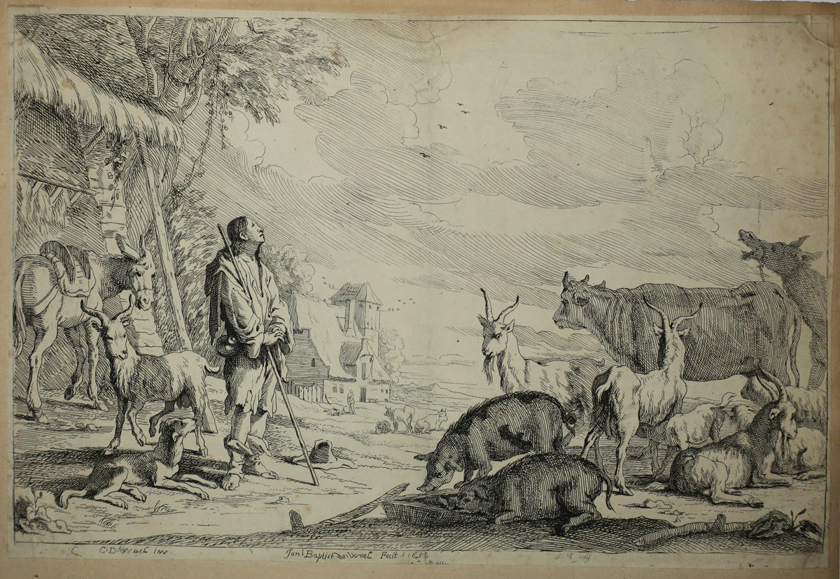 Le Fils Prodigue comme porcher.