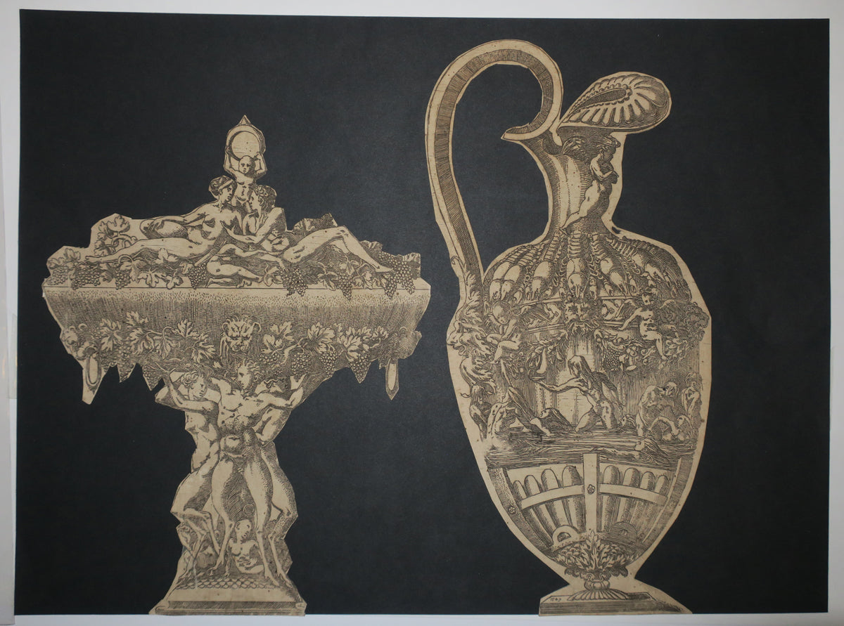 Une Aiguière & Une grande Coupe.