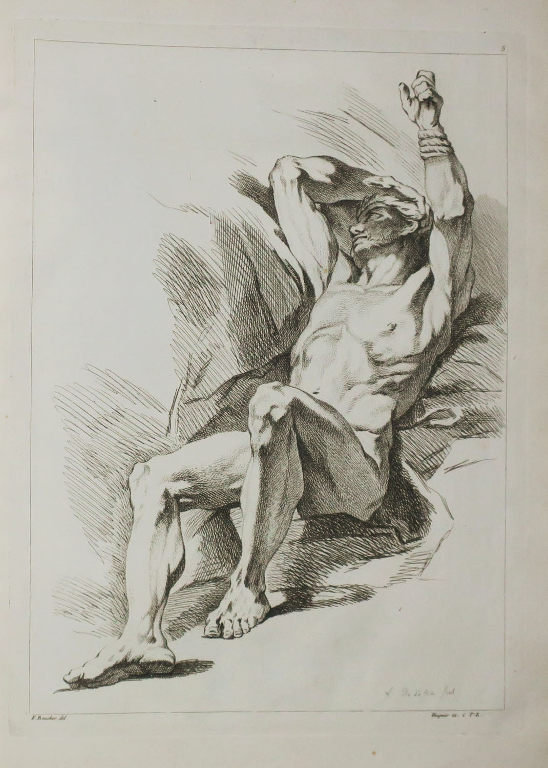 Livre d'Académies dessinées d'après le naturel par François Boucher, Peintre du Roy.