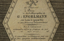 Charger l'image dans la galerie, Carte d'invitation à souscrire à la Lithographie de G. Engelmann.